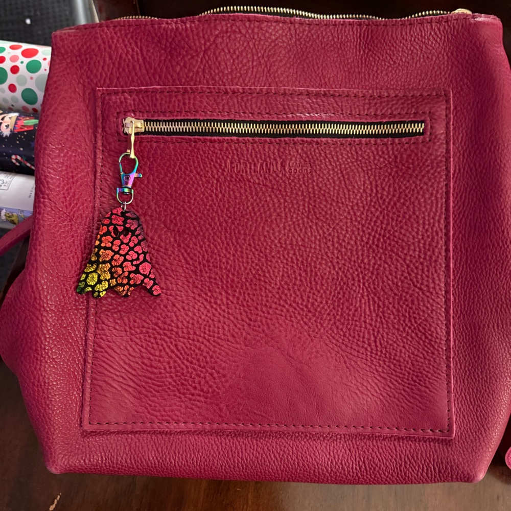 Portland Leather Goods Classic Tote Backpack (Cosmo)